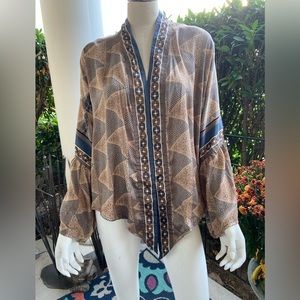 Kantha Bae Silk Shrug